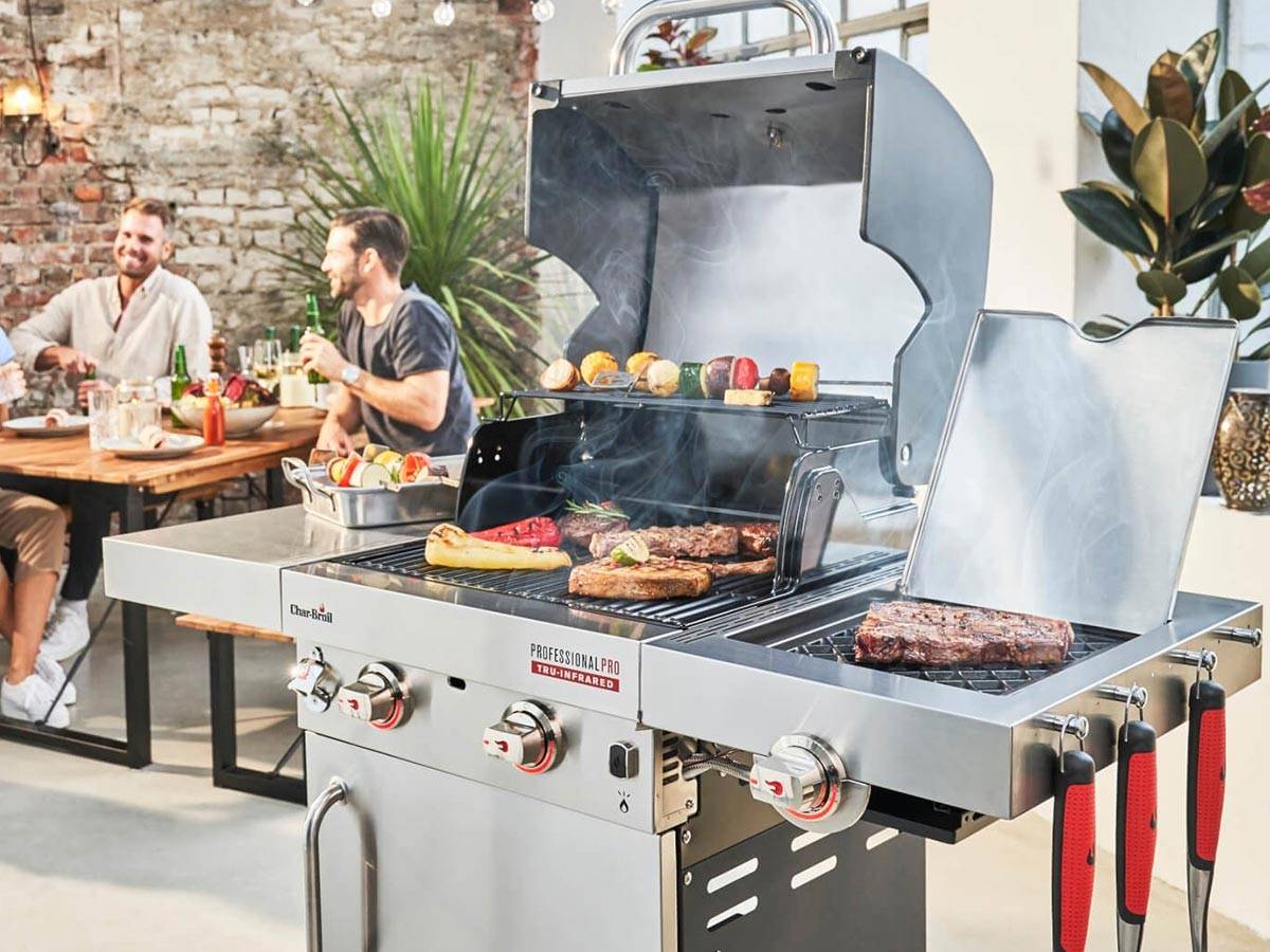 Char-broil - Barbecue à gaz Professional Pro S 2 + Housse de protection + Plancha - Char-Broil - Imagen 6