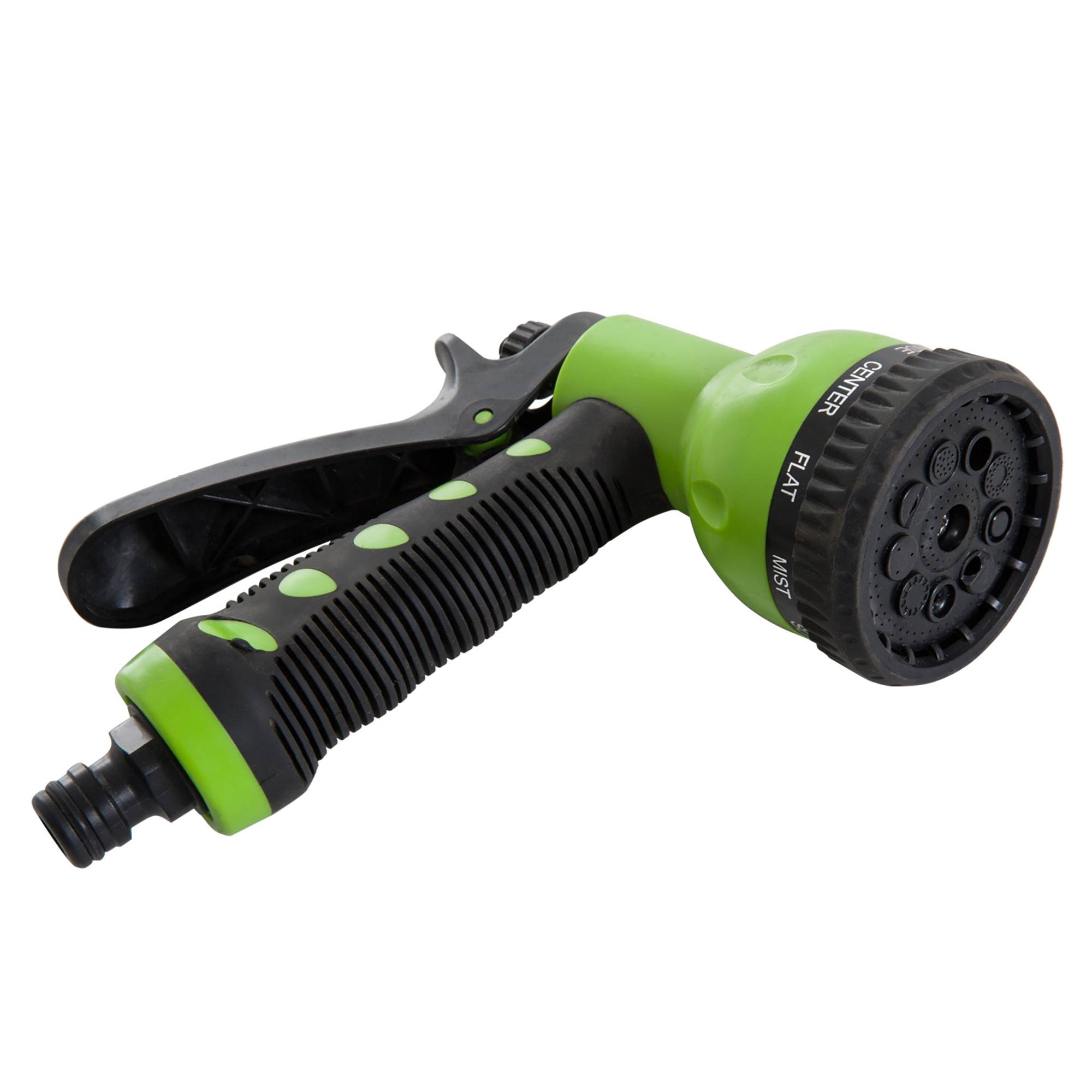 ComfortXL - Dévidoir mural automatique en PVC et PP vert avec tuyau d'arrosage 20 m pivotant à 180° pour jardin et terrasse - Image 8