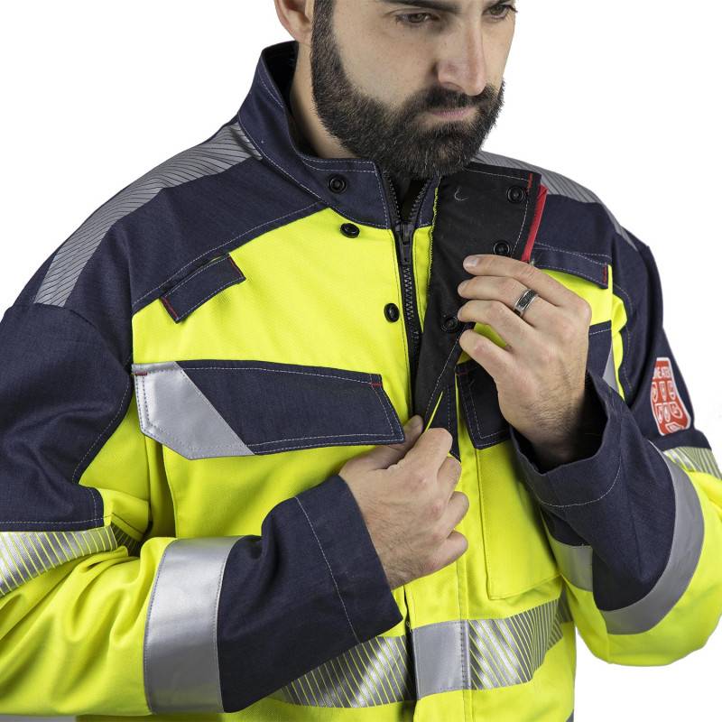 Combinaison ATEX haute visibilité Risk Authentic SILICIUM - LMA - 4150-XXXL - Image 2