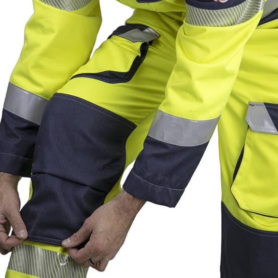 Combinaison ATEX haute visibilité Risk Authentic SILICIUM - LMA - 4150-XXXL - Image 3