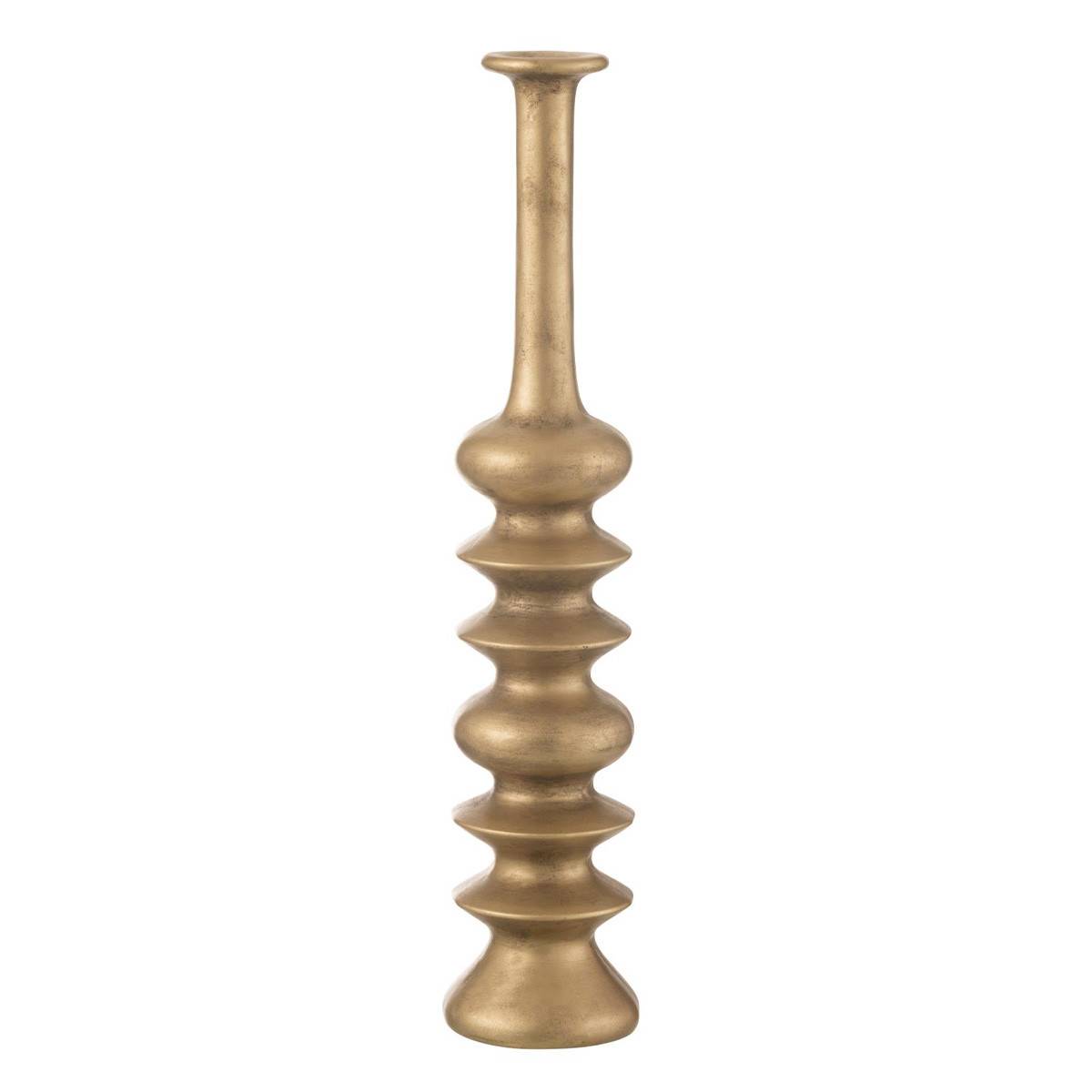Vase Design en Argile "Nebu" 60cm Or - Image 1