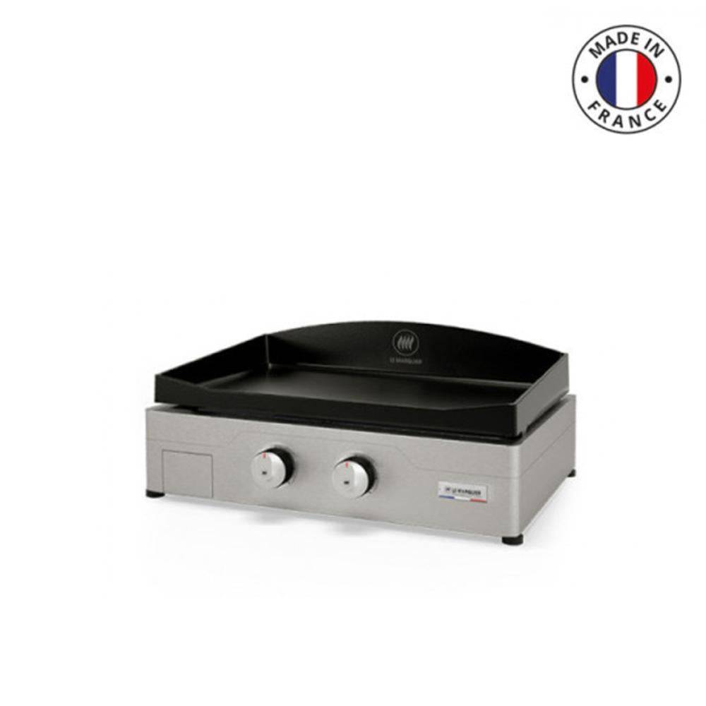 Le Marquier - Plancha gaz Le Marquier Signature Allure 260 inox 2 brûleurs 60 x 40 - Image 1