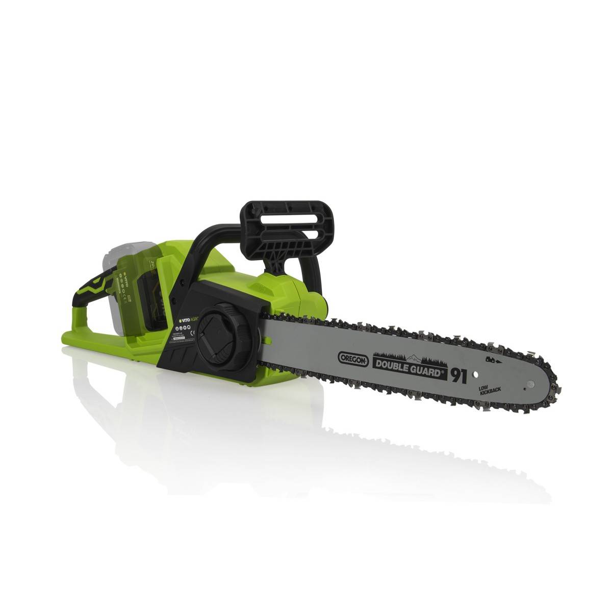 Tronçonneuse sans fil 40V Guide Oregon Lame 35 cm brushless Sans Batterie ni chargeur VITO - Image 1