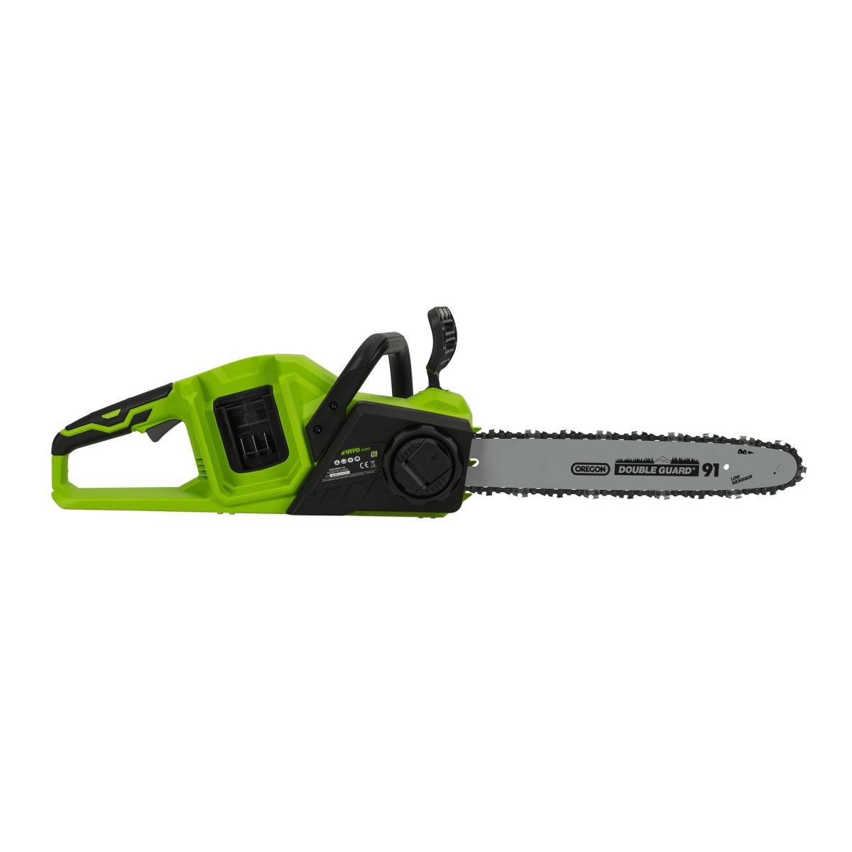 Tronçonneuse sans fil 40V Guide Oregon Lame 35 cm brushless Sans Batterie ni chargeur VITO - Image 3