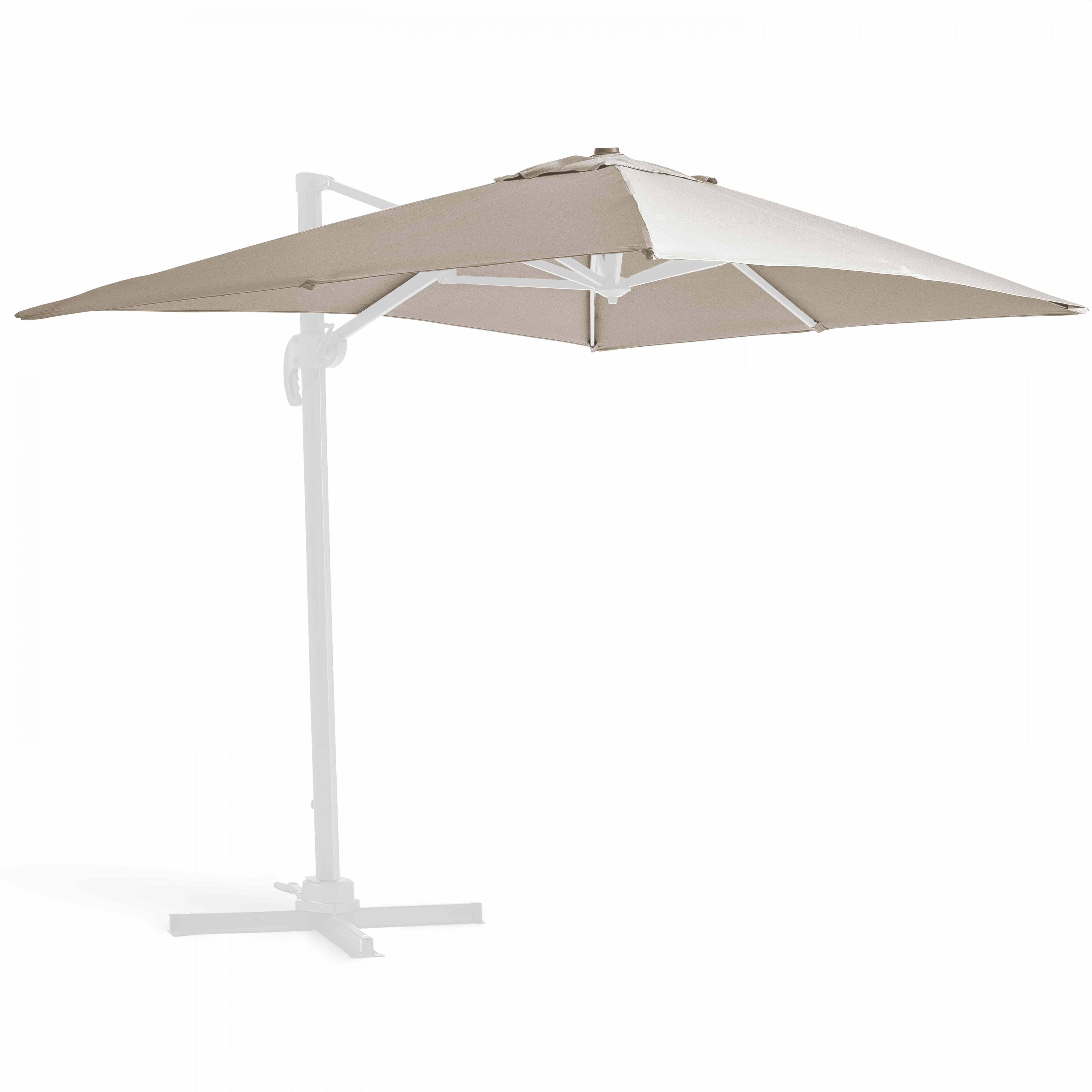 Oviala - Toile pour parasol déporté 2x3m écru Amalya - Oviala - Imagen 1