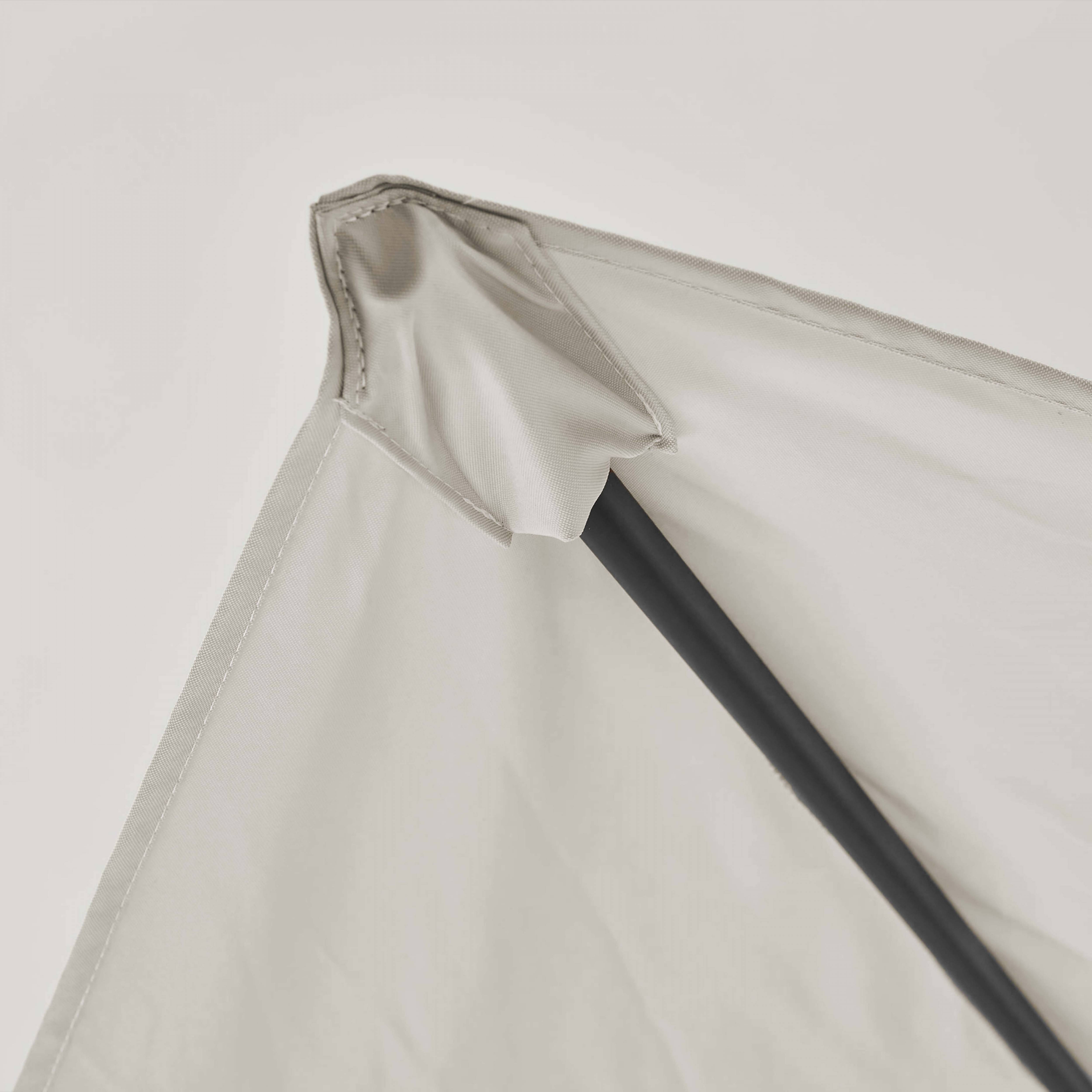 Oviala - Toile pour parasol déporté 2x3m écru Amalya - Oviala - Imagen 2