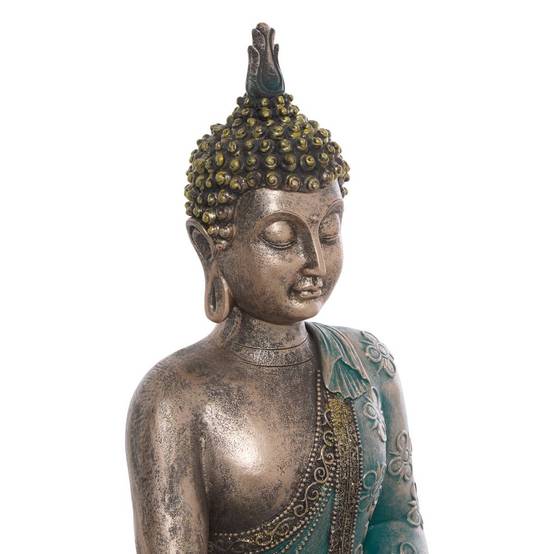 Atmosphera - Bouddha assis Anju H.43,5cm résine - Atmosphera Créateur d'intérieur - Image 2