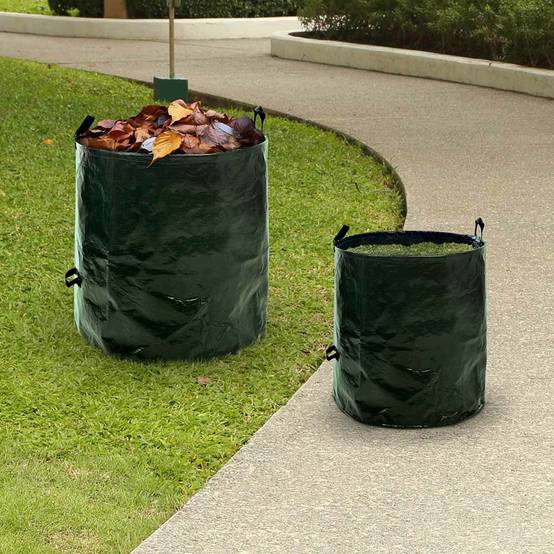 Sac de jardin réutilisable - sac déchet vert - 270 Litres - Vert - TERRE JARDIN - Image 2