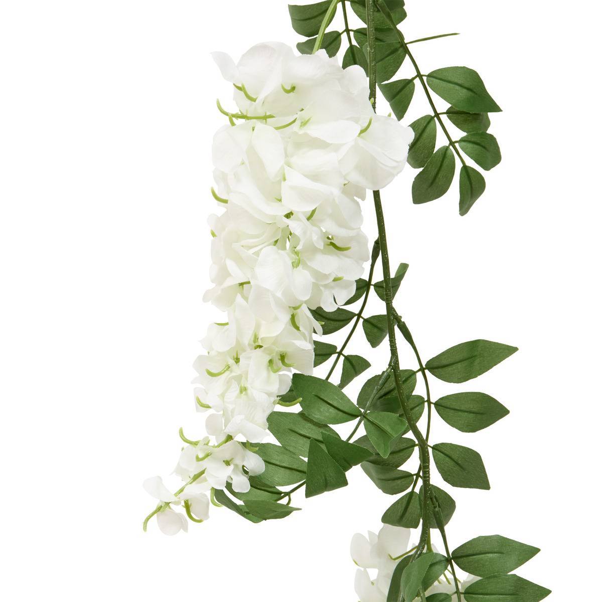 Atmosphera - Guirlande Glycine Artificielle Phoebe L20xP10xH178 cm - Atmosphera Créateur d'intérieur - Image 5
