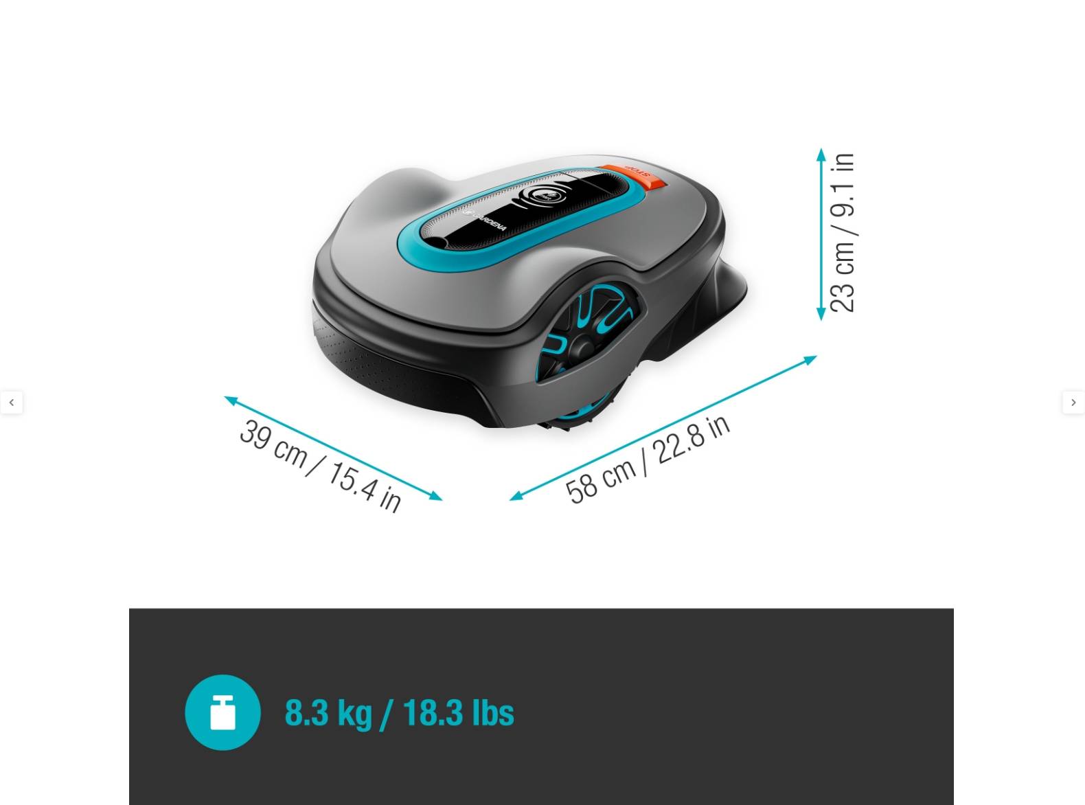 Gardena - Robot tondeuse connecté smart SILENO life - 850m² - 19707-66 wifi, LONA - GARDENA -19707-66 - Imagen 10