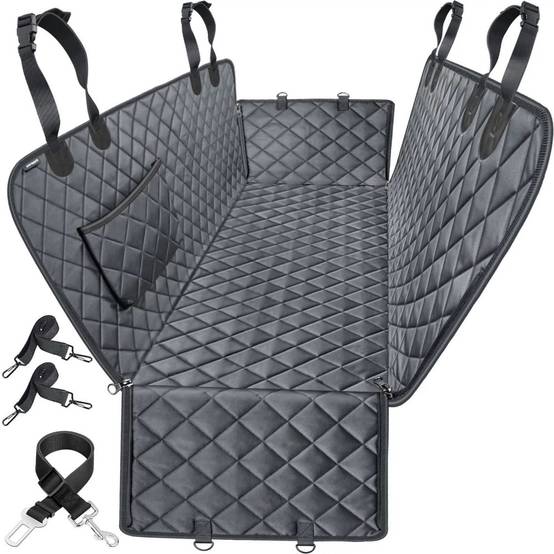 IntiMeg - Slipcover pour siège de voiture pour chien Gris foncé IntiMeg - Image 1