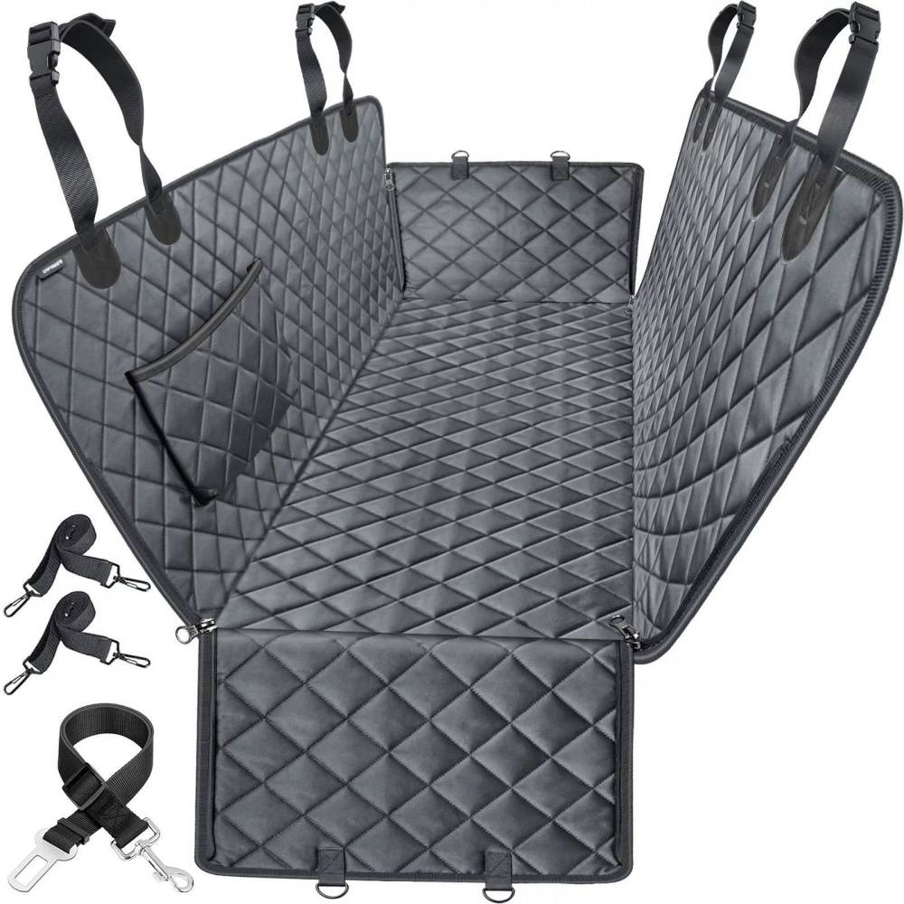 IntiMeg - Slipcover pour siège de voiture pour chien Gris foncé IntiMeg - Image 1