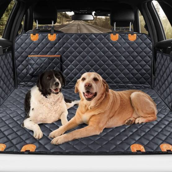 IntiMeg - Slipcover pour siège de voiture pour chien Gris foncé IntiMeg - Image 2