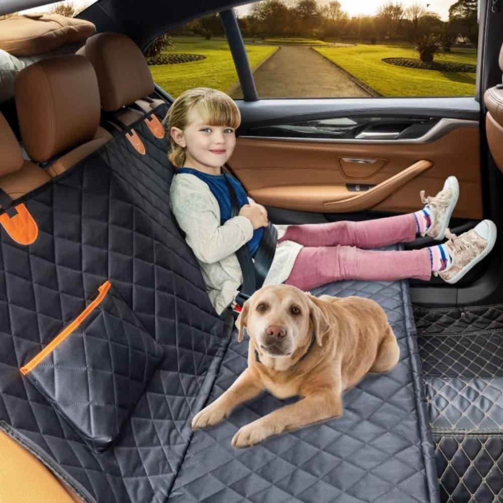 IntiMeg - Slipcover pour siège de voiture pour chien Gris foncé IntiMeg - Image 3