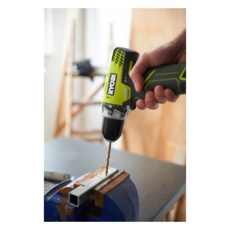 Ryobi - Perceuse-visseuse RYOBI 12V - 2 Batteries 2.0Ah - 1 Chargeur RCD1201-220S - Image 3