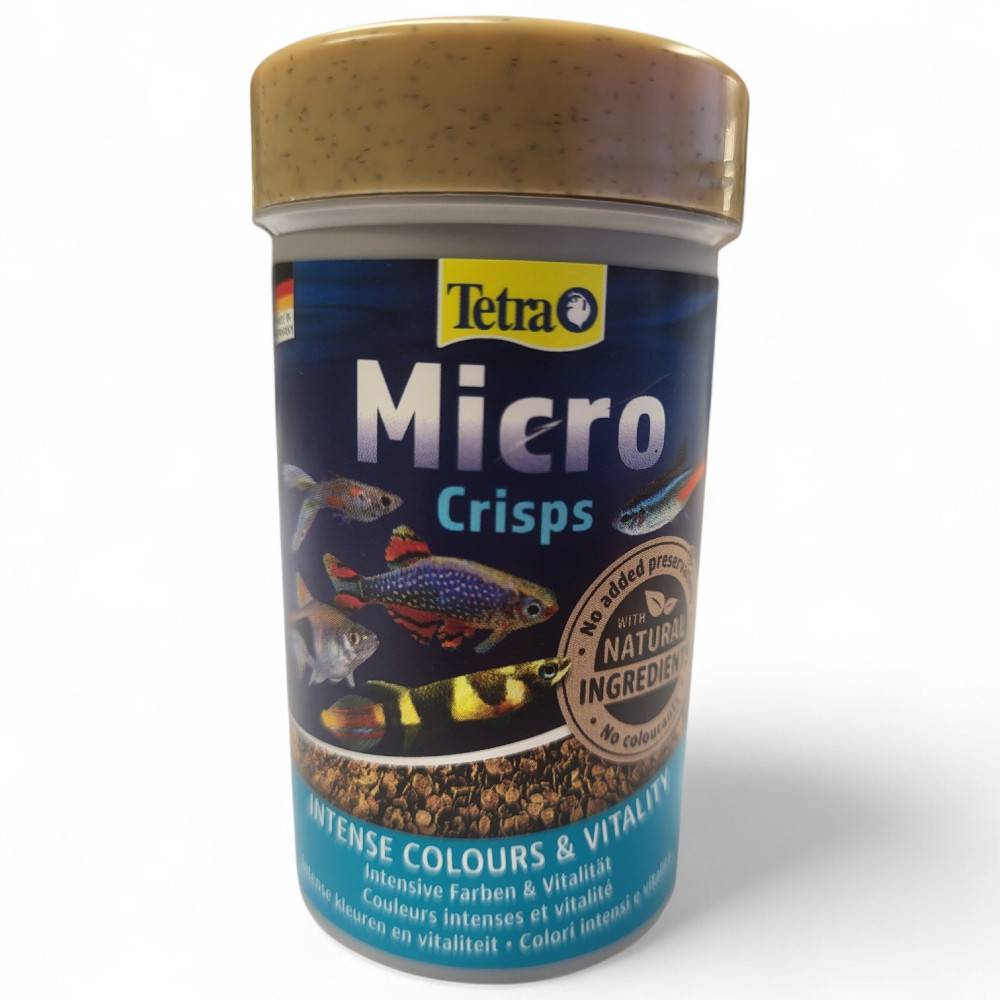 Tetra - Micro crips aliment complet pour petit poisson tropicaux 39g/100ml - Image 1