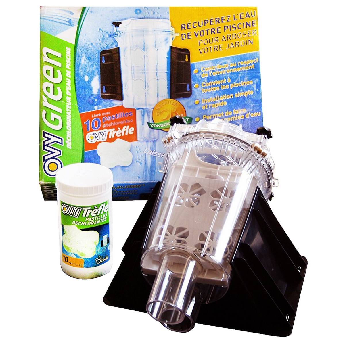 Déchlorinateur d'eau de piscine 956 201 001 - OVYGREEN Ocedis - Imagen 1