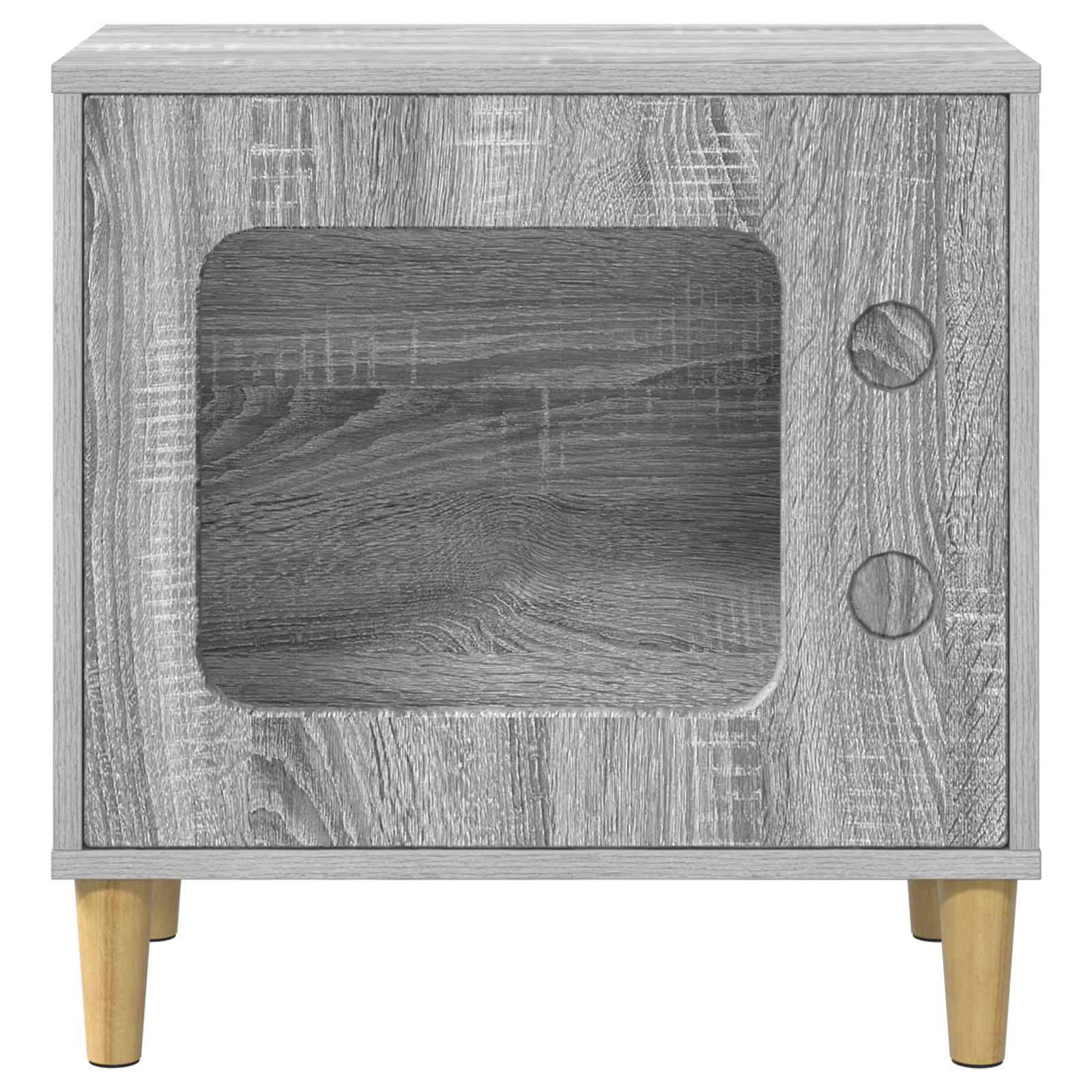 Niche Chat Haute Gris Sonoma Repos 52cm pour Chat Moyen Contemporain - ComfortXL Outdoor Living - Image 5