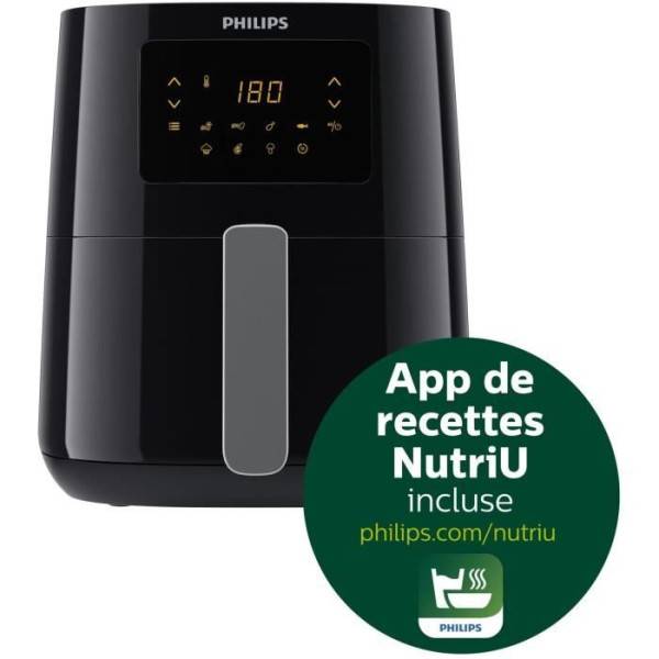 Philips - Friteuse Electrique  sans huile PHILIPS - Airfryer HD9252/70 Série 3000 - Capacité 4,1L - Jusqu'a 4 personnes - 7 programmes de cuisson - - Image 4