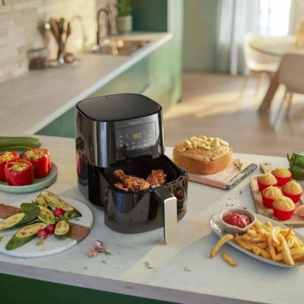 Philips - Friteuse Electrique  sans huile PHILIPS - Airfryer HD9252/70 Série 3000 - Capacité 4,1L - Jusqu'a 4 personnes - 7 programmes de cuisson - - Image 3