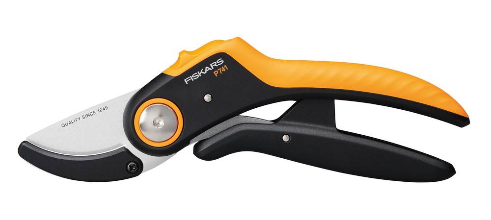 Fiskars - Sécateur Plus P741 à enclume - Ø 24 mm - Power Lever Fiskars