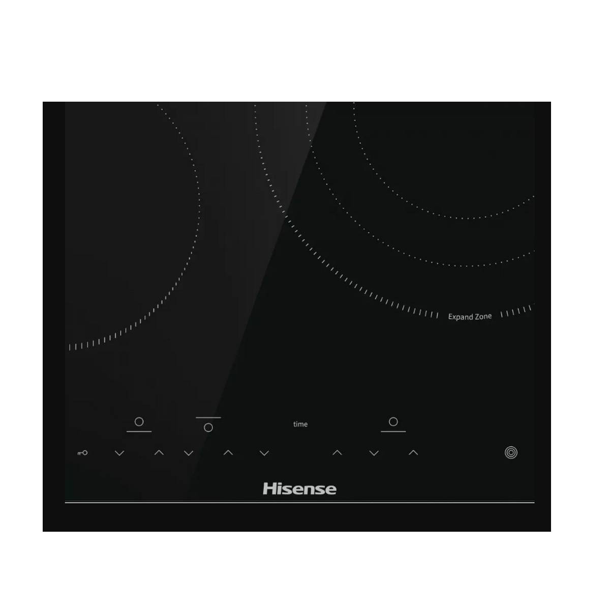 Table de cuisson vitrocéramique 60cm 3 feux 5700w noir E6332BSCE Hisense - Image 4