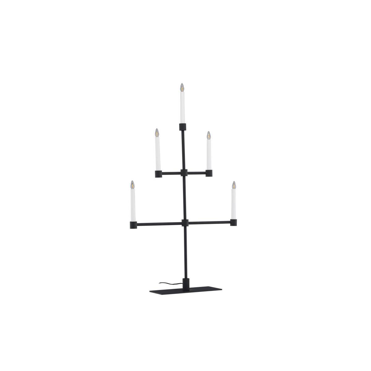 Chandelier à LED "Avoriaz" 92cm Noir - Image 4