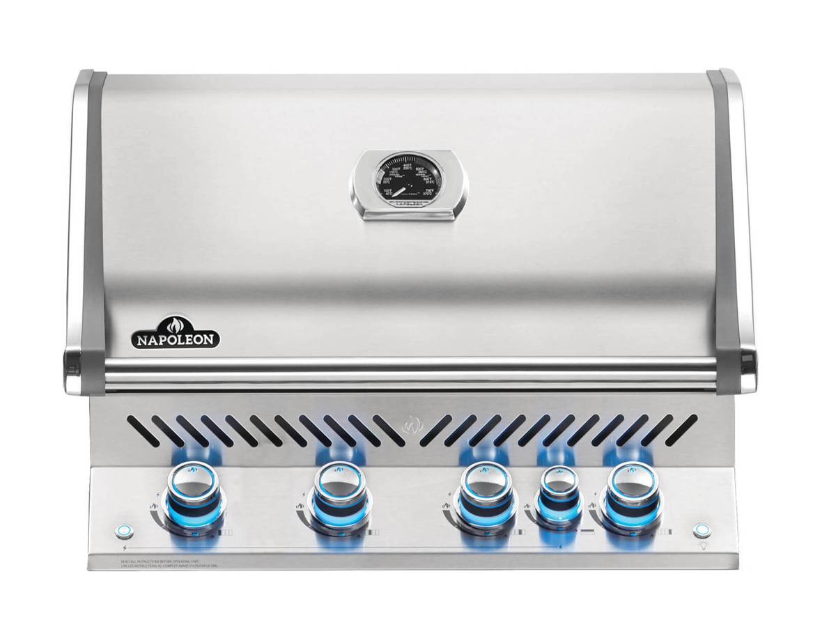 Napoleon - Barbecue à gaz encastrable Prestige Pro 500 inox avec rôtissoire - Napoleon - Imagen 5