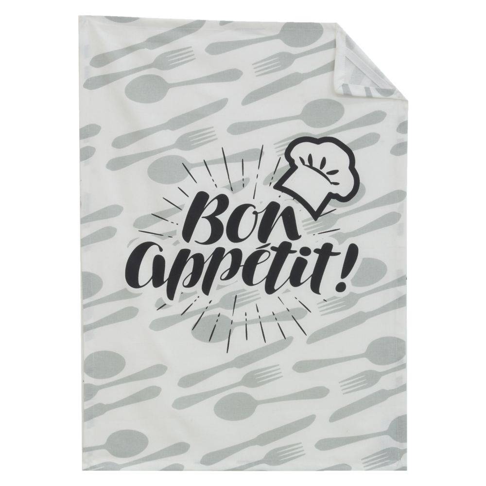 Aubry Gaspard - Torchon 100% coton Bon appétit - Imagen 2