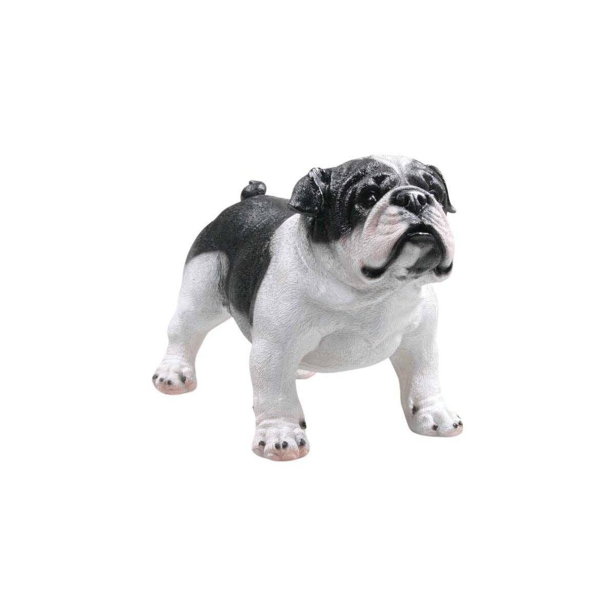 Farmwood Animals - Chien bouledogue debout en résine Bouledogue anglais - Imagen 1