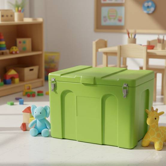 Coffre de rangement 140l- plast'up rotomoulage - Imagen 2