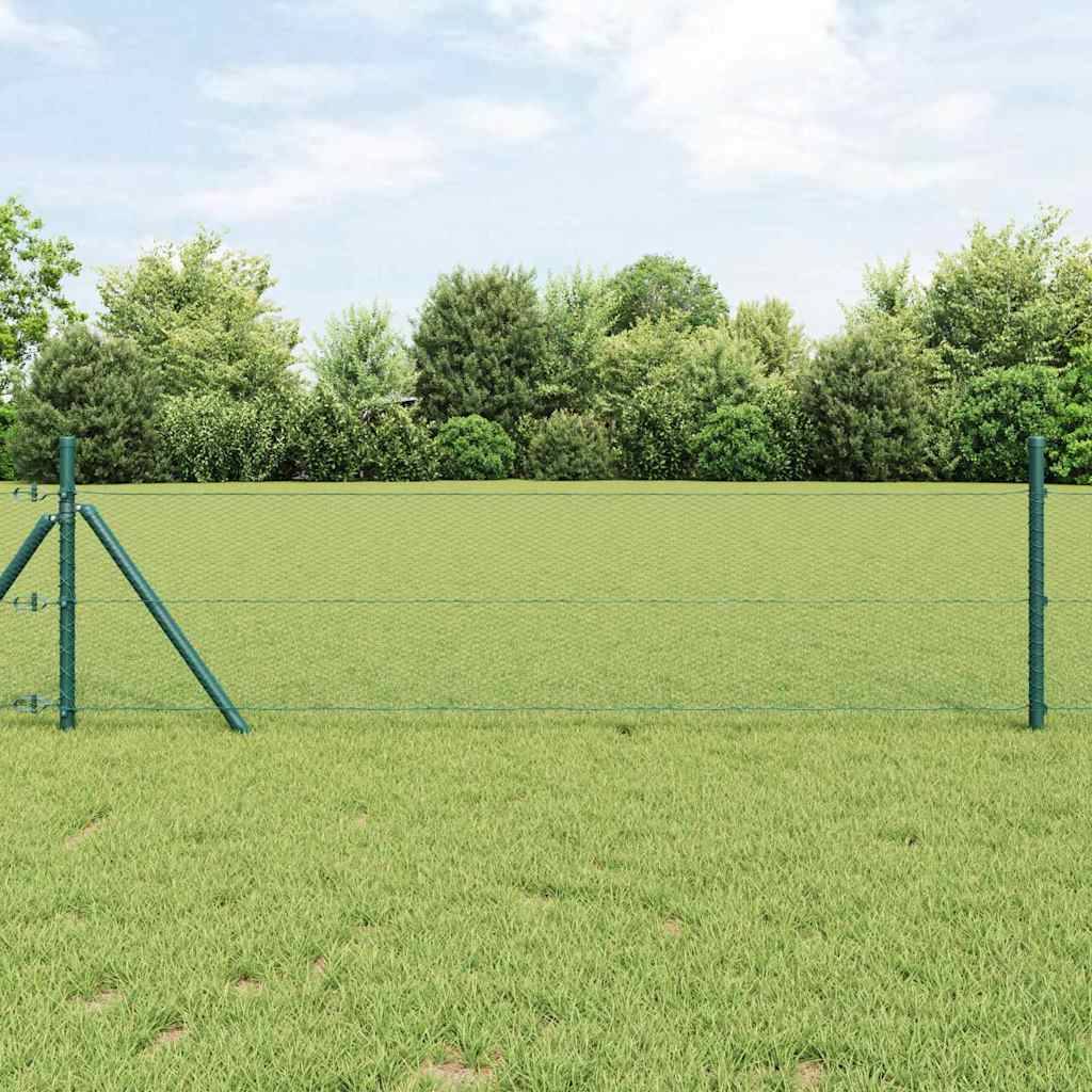 PANGIVO - Clôture hexagonale PVC verte 100 x 0,6 m - PANGIVO - Image 1