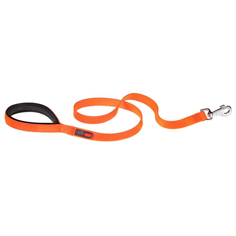 Ferplast - Ferplast laisse pour chien DAYTONA, Laisse en nylon pour chiens de taille moyenne, 120 cm, avec poignée rembourrée confortable et mousqueton en métal. - Imagen 1