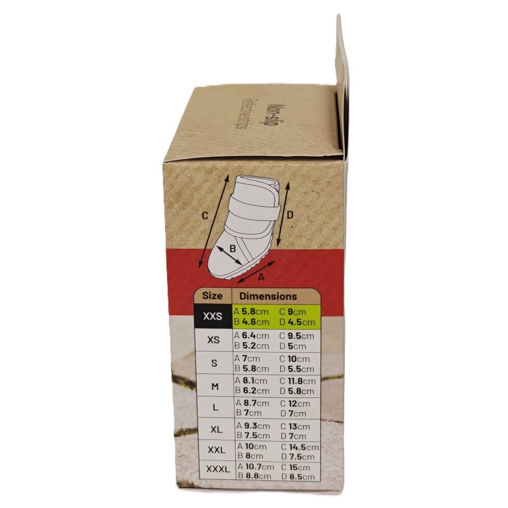 Chaussures Kajan Rouge XXS 5.8 x 4.6 cm. 2 pièces pour chien - Image 4
