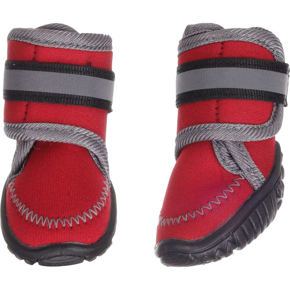 Chaussures Kajan Rouge XXS 5.8 x 4.6 cm. 2 pièces pour chien - Image 1