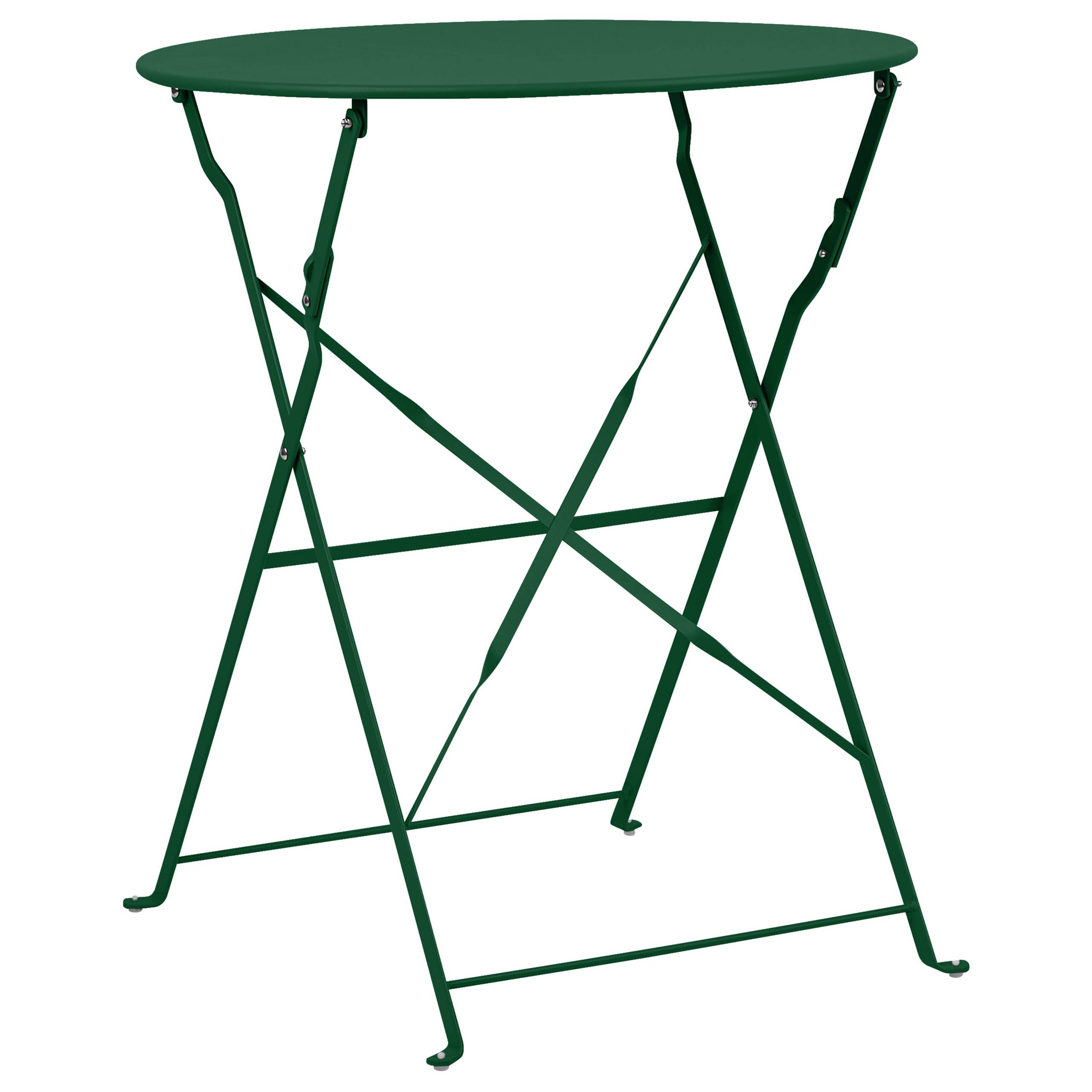 Beliani - Set de bistrot, 2 Personnes Acier Vert foncé FIORI - Beliani - Imagen 7