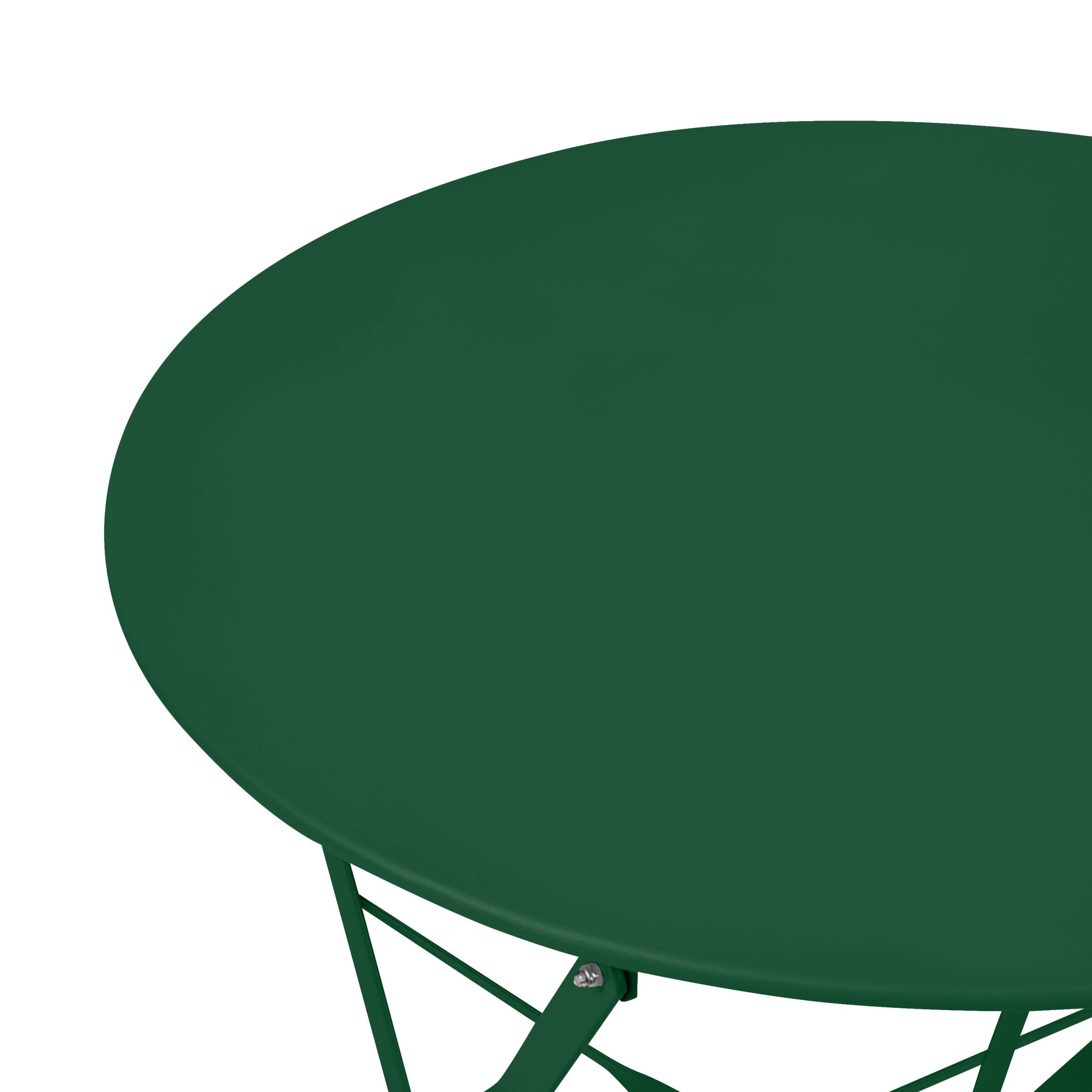 Beliani - Set de bistrot, 2 Personnes Acier Vert foncé FIORI - Beliani - Imagen 10