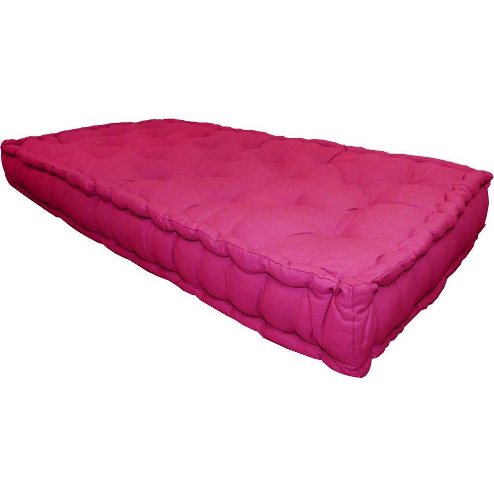 Jardindeco - Coussin de palette en coton coloré 120 x 60 cm - Imagen 3