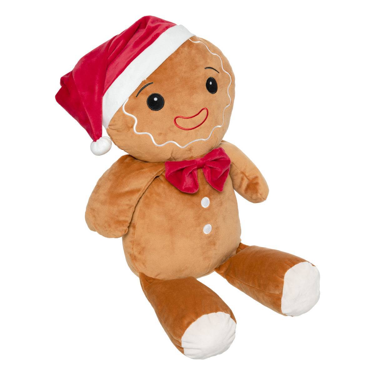 Fééric Lights & Christmas - PELUCHE PAIN EPICE 50CM - Atmosphera Créateur d'intérieur