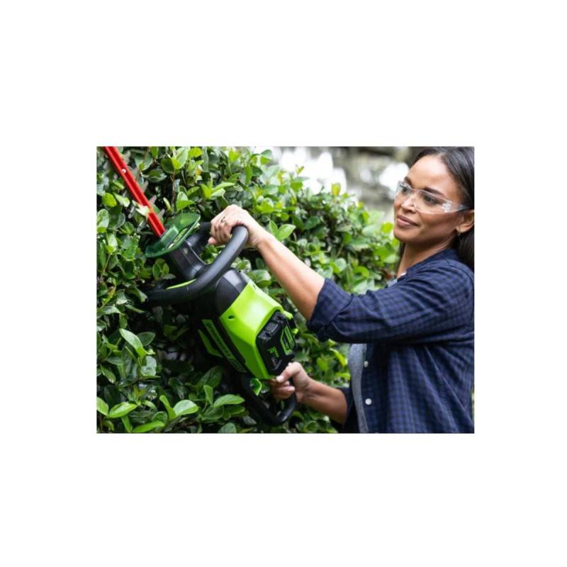 Greenworks - Taille-haies sans fil Brushless GREENWORKS 60V - Lame 66cm - 1 batterie 2.0 Ah - 1 Chargeur - GD60HT66K2 - Image 4