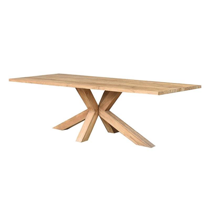 Table en teck recyclé 240 cm, Conceptual - Gecko Jardin - Imagen 2