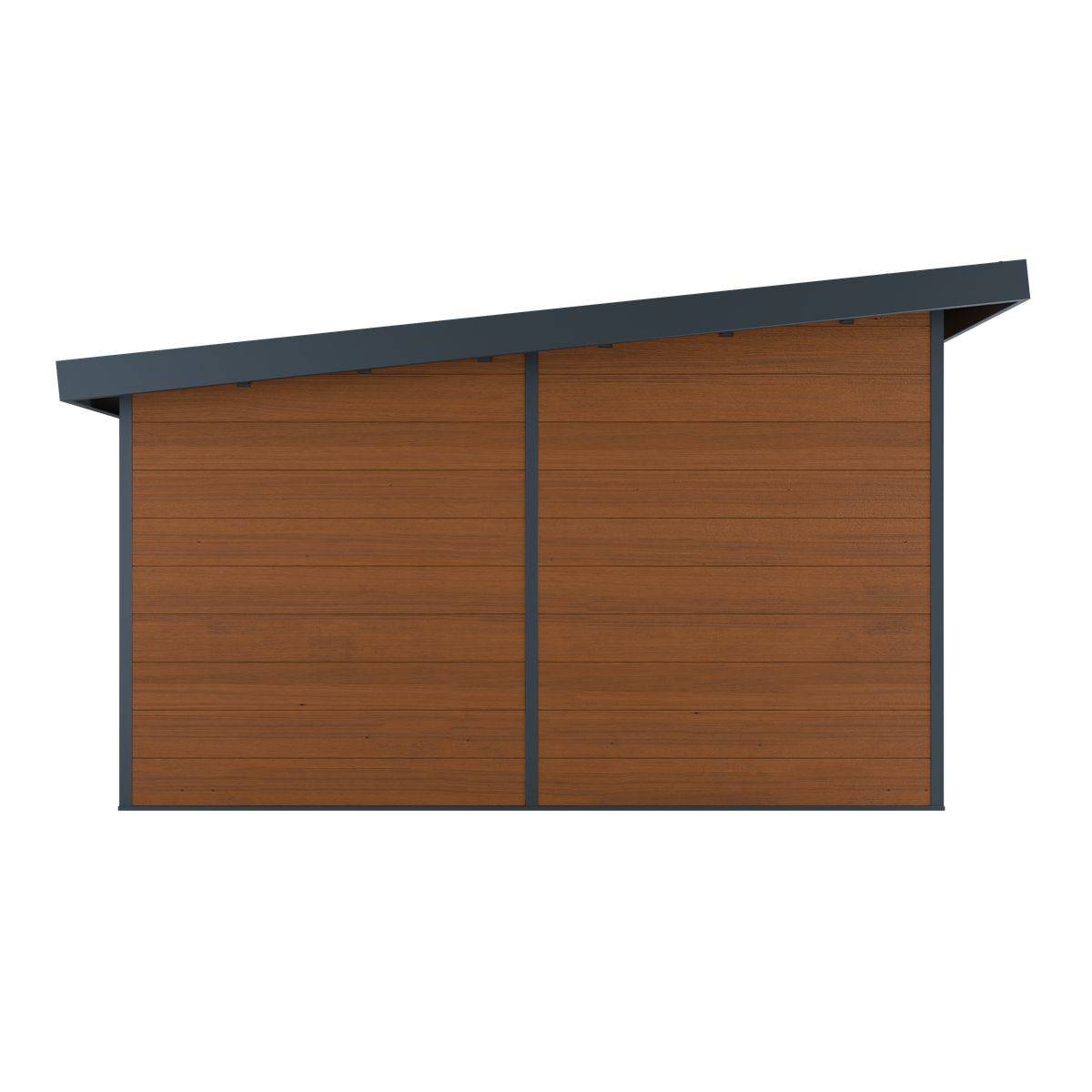 Direct Abris - Abri de Jardin Composite ALMA - 15m2 - Brun - Cabane de Jardin - Image 5