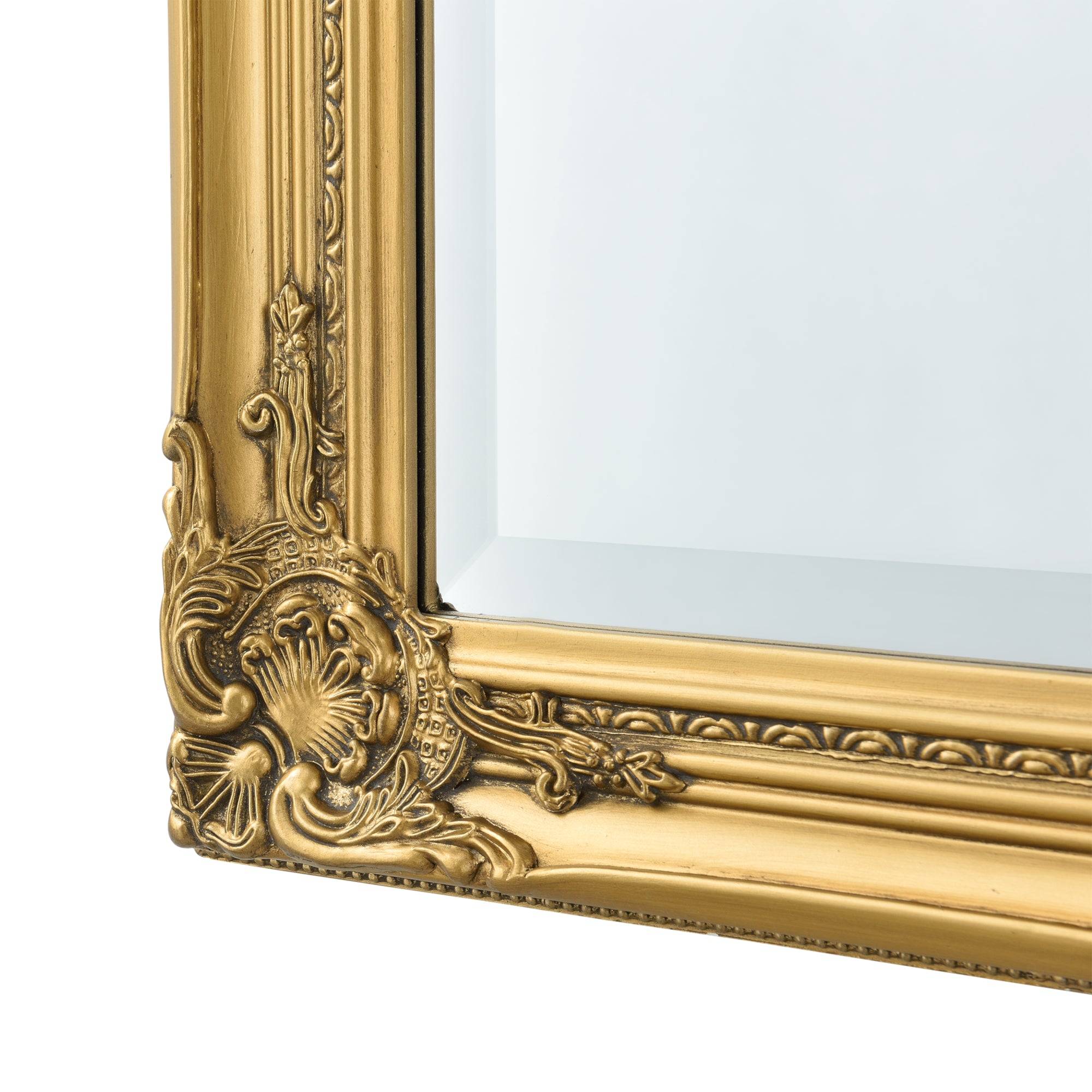 Helloshop26 - Miroir mural 132 x 42 x 3,5 cm doré - Imagen 5