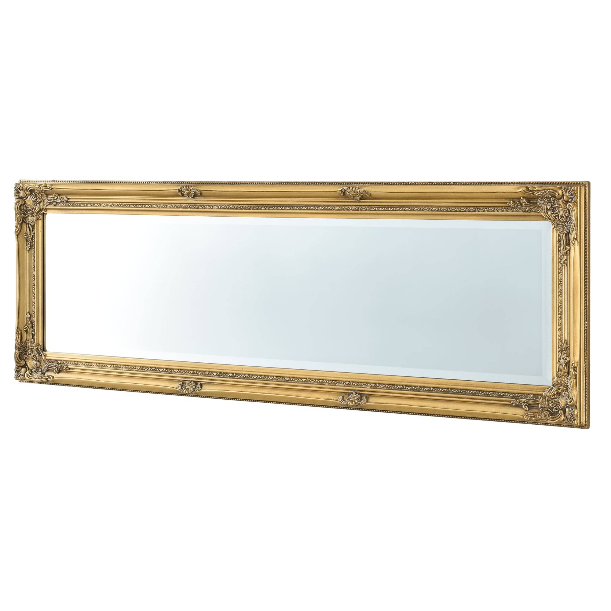 Helloshop26 - Miroir mural 132 x 42 x 3,5 cm doré - Imagen 2