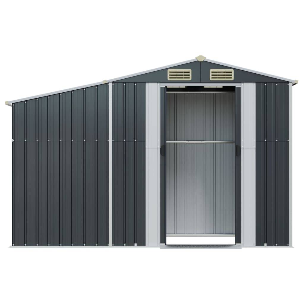 Vidaxl - Abri de jardin anthracite 277x93x179 cm acier galvanisé vidaXL 364518 - Image 5