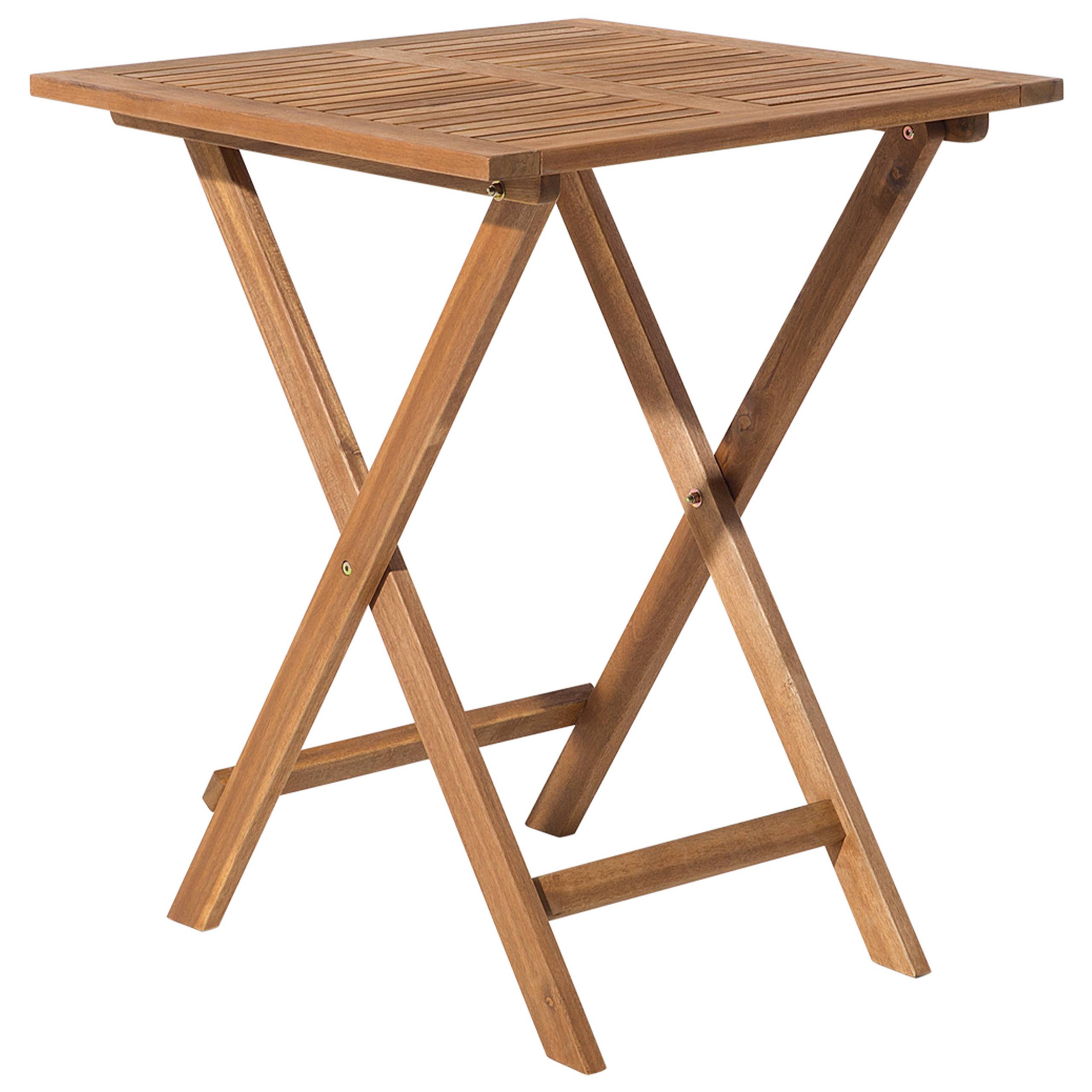Beliani - Set de bistrot, 2 Personnes Acacia Bleu FIJI - Beliani - Imagen 7