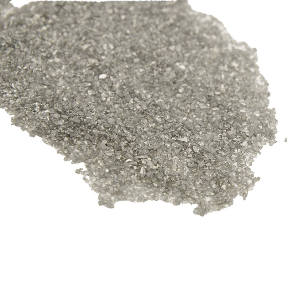 Pépites argent en verre - Seau 3.5 kg