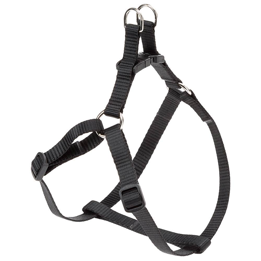 Ferplast - Ferplast Harnais Chien Petite Taille EASY XXS, Harnais pour Chat Ajustable, Facile à Porter, 28-38 cm. Noir - Imagen 1