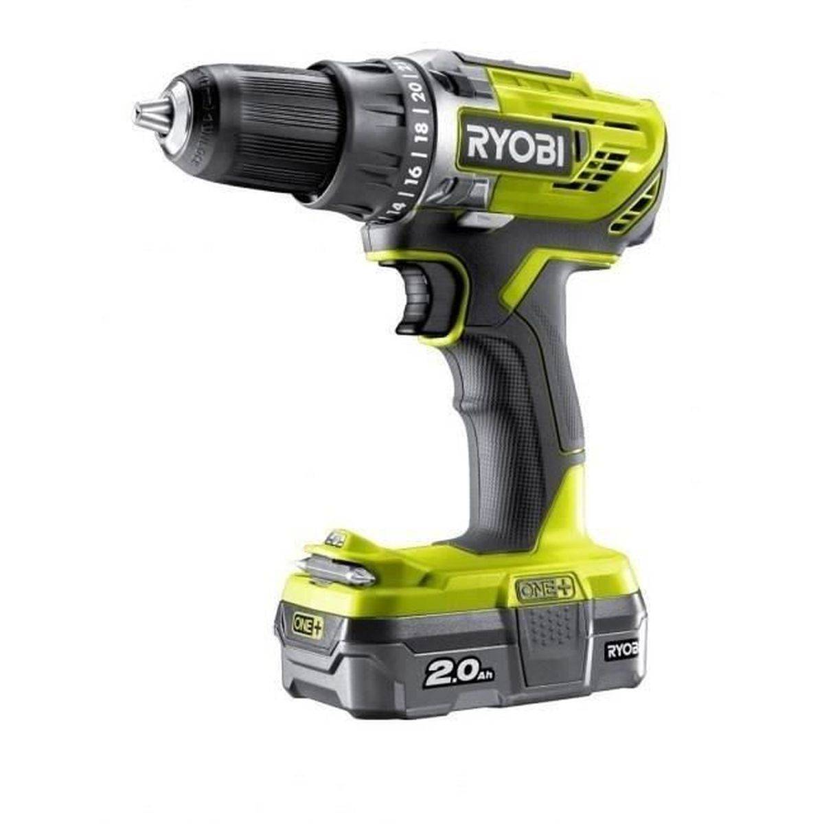 Perceuse-visseuse sans fil 18 V 50 Nm, mandrin 13 mm, 2 vitesses - RYOBI - Image 2