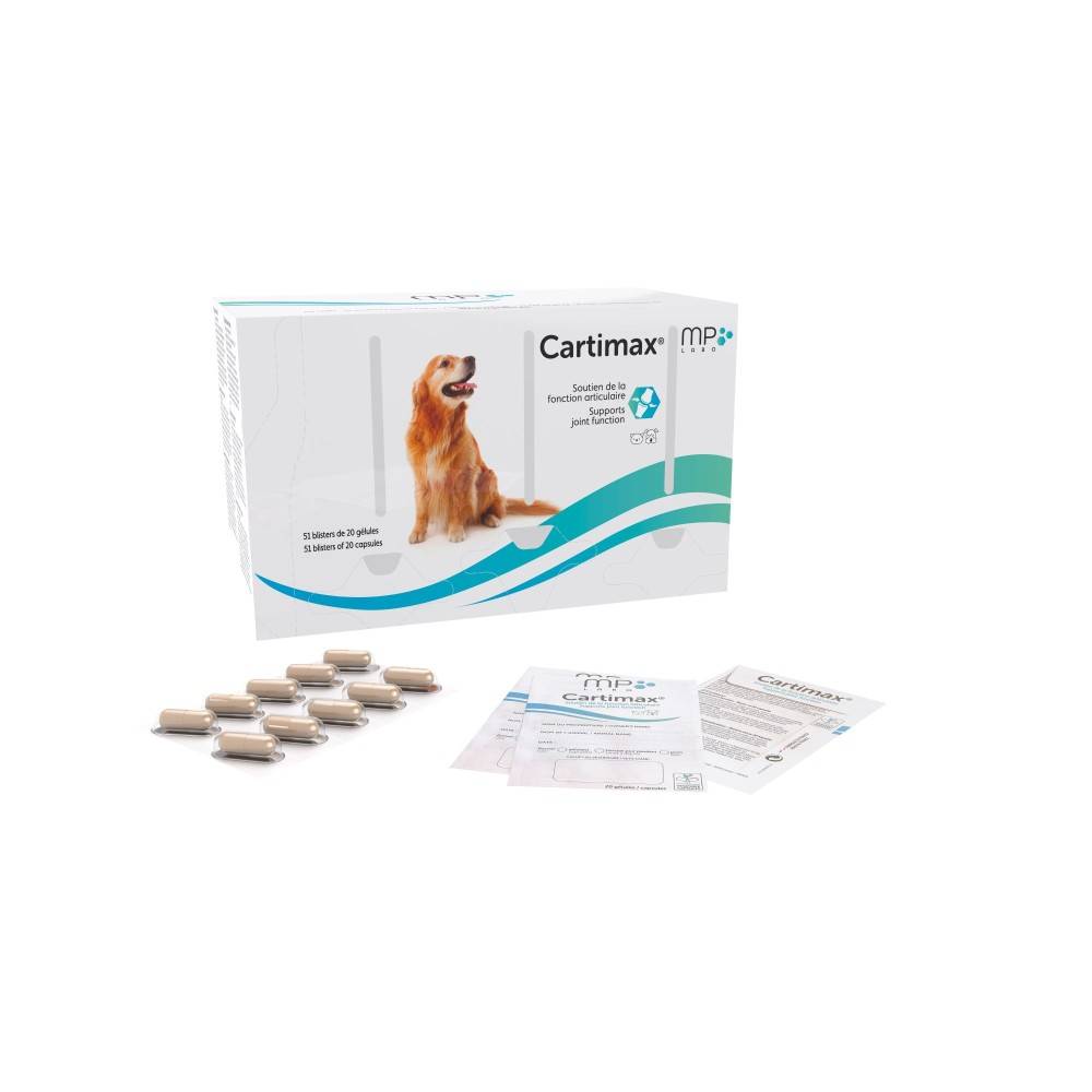 Cartimax MP Labo – Articulations chien & chat gélules 1020 comprimés - Image 5
